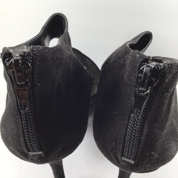 Nine West Open Toe Bootie Black Size 9 - Picture 13 of 13